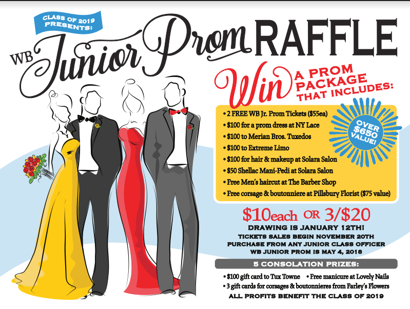 Prom Package Raffle