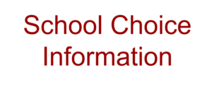 School Choice Applications