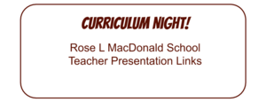 RLM Teacher Curriculum Videos